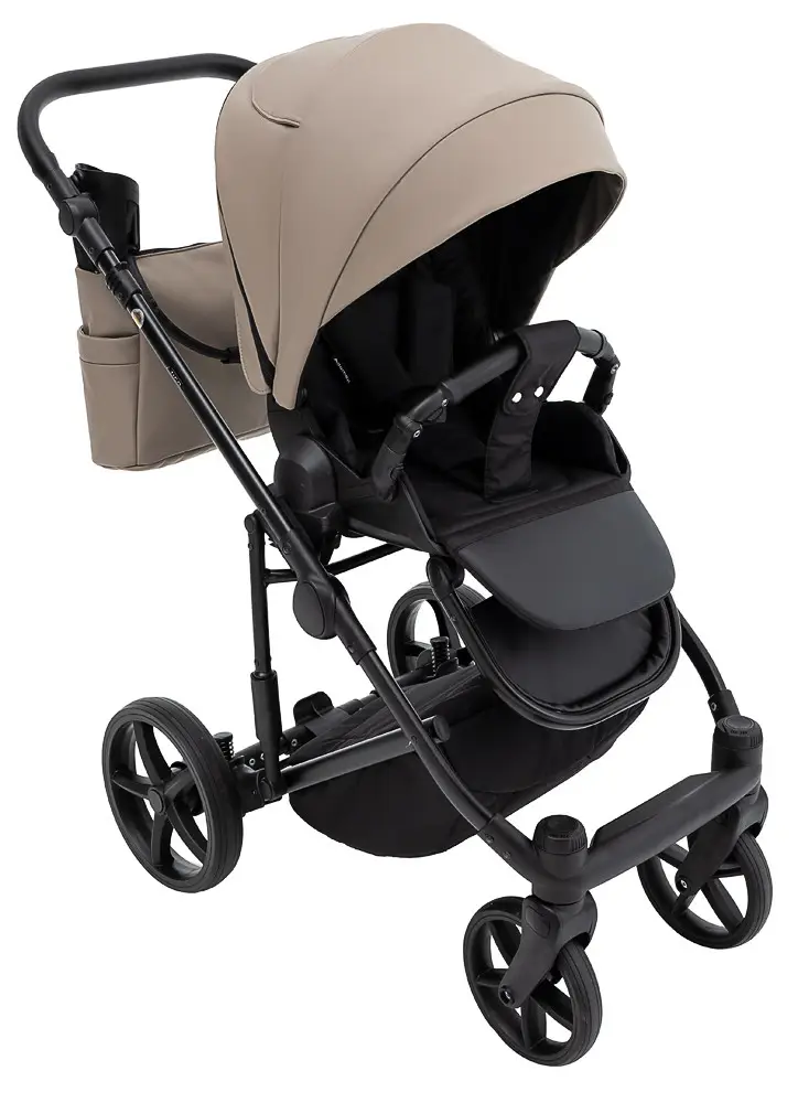 Детская коляска 2 в 1 Adamex Zico Eco Sa-9 темный капучино